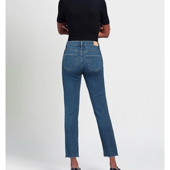 EUC PAIGE Sarah Slim button down jeans.  Sz 26 worn once! - Picture 2 of 16